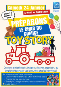 Affiche Évènement Assemblée Générale Moderne Illustrée Beige Multicolore